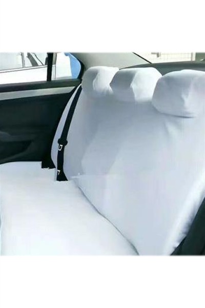 SKSC014 Manufacture of Taxi car seat cover Design seat cover fully enclosed cushion car cover dustproof seat cover specialty store back view